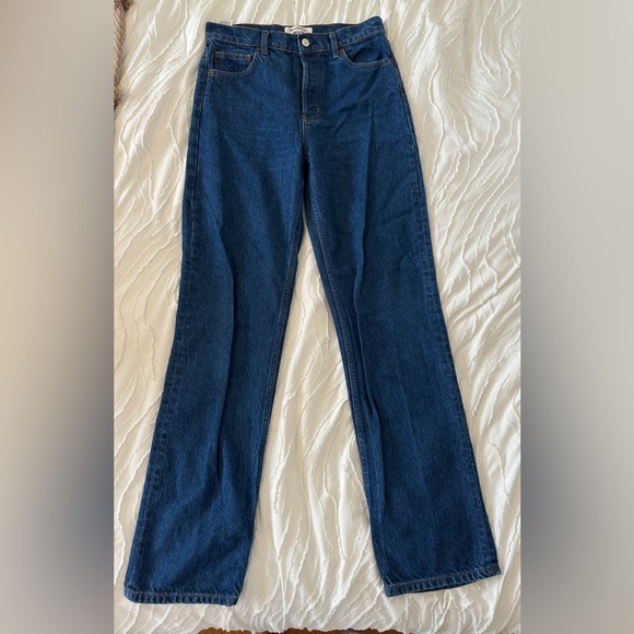 Reformation Cynthia High Rise Straight Leg Jeans size 27 - Picture 4 of 6